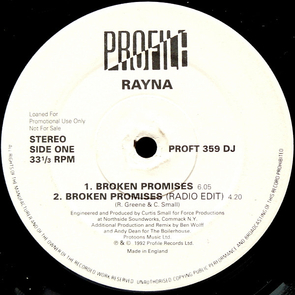 Rayna — Broken Promises